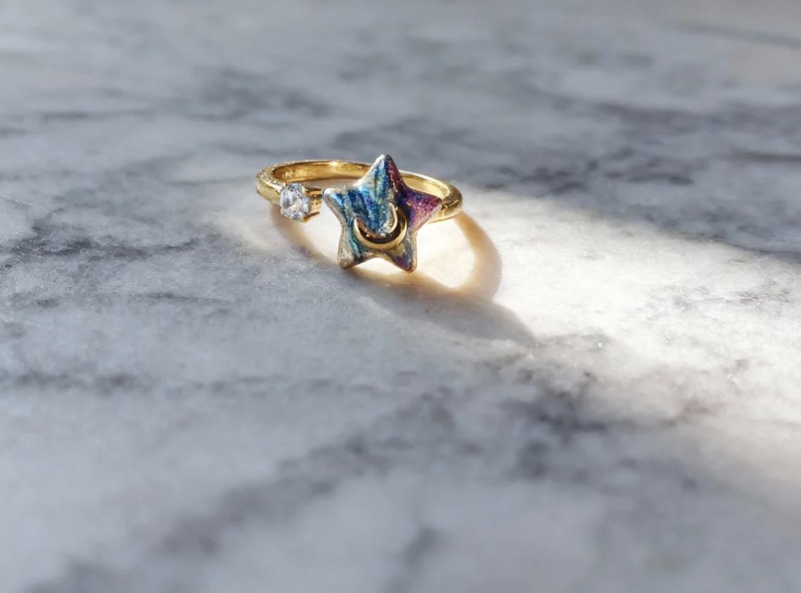 creative art inspired ring for women weekend accessories